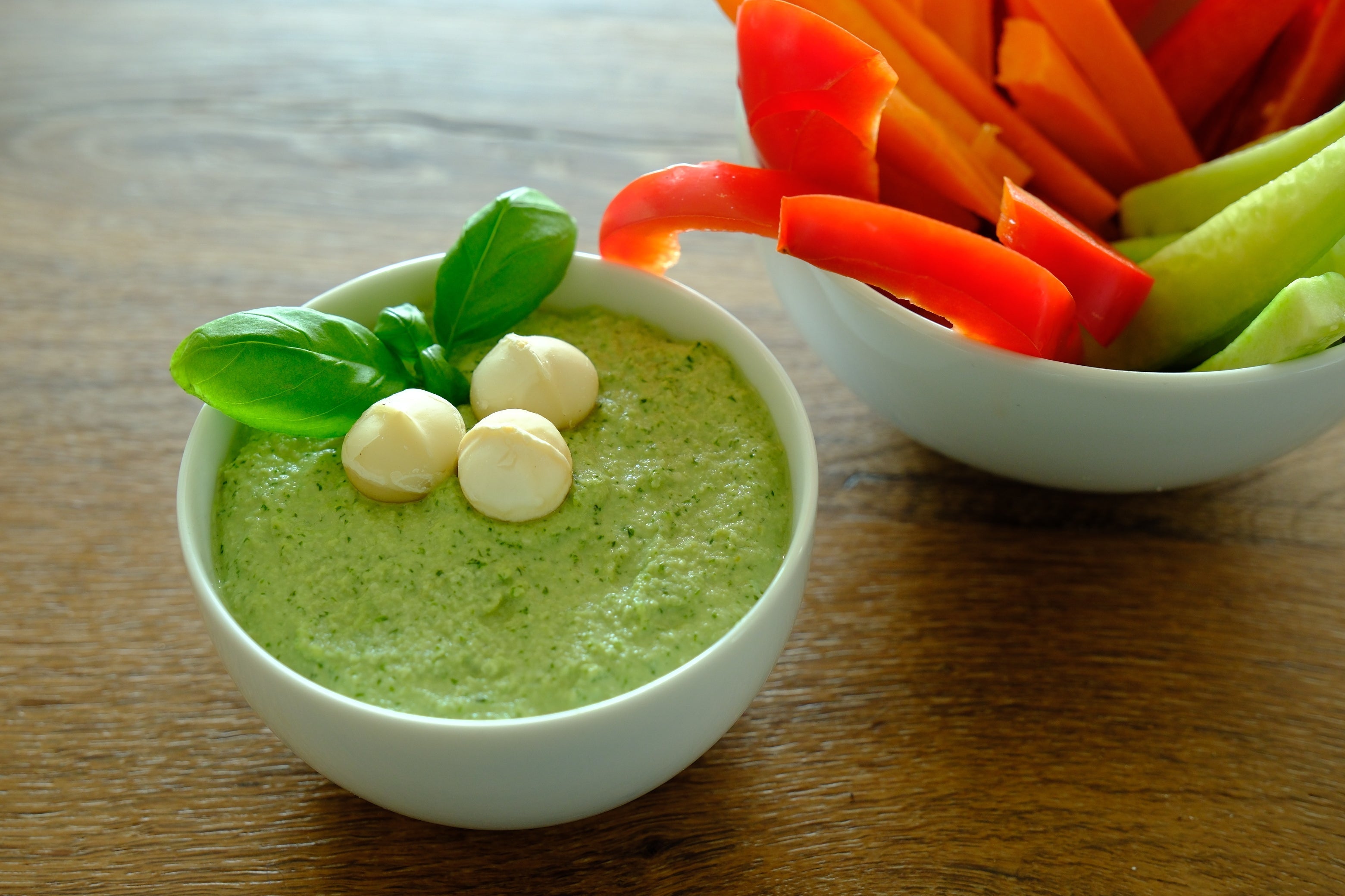 Gesunder Macadamia Dip