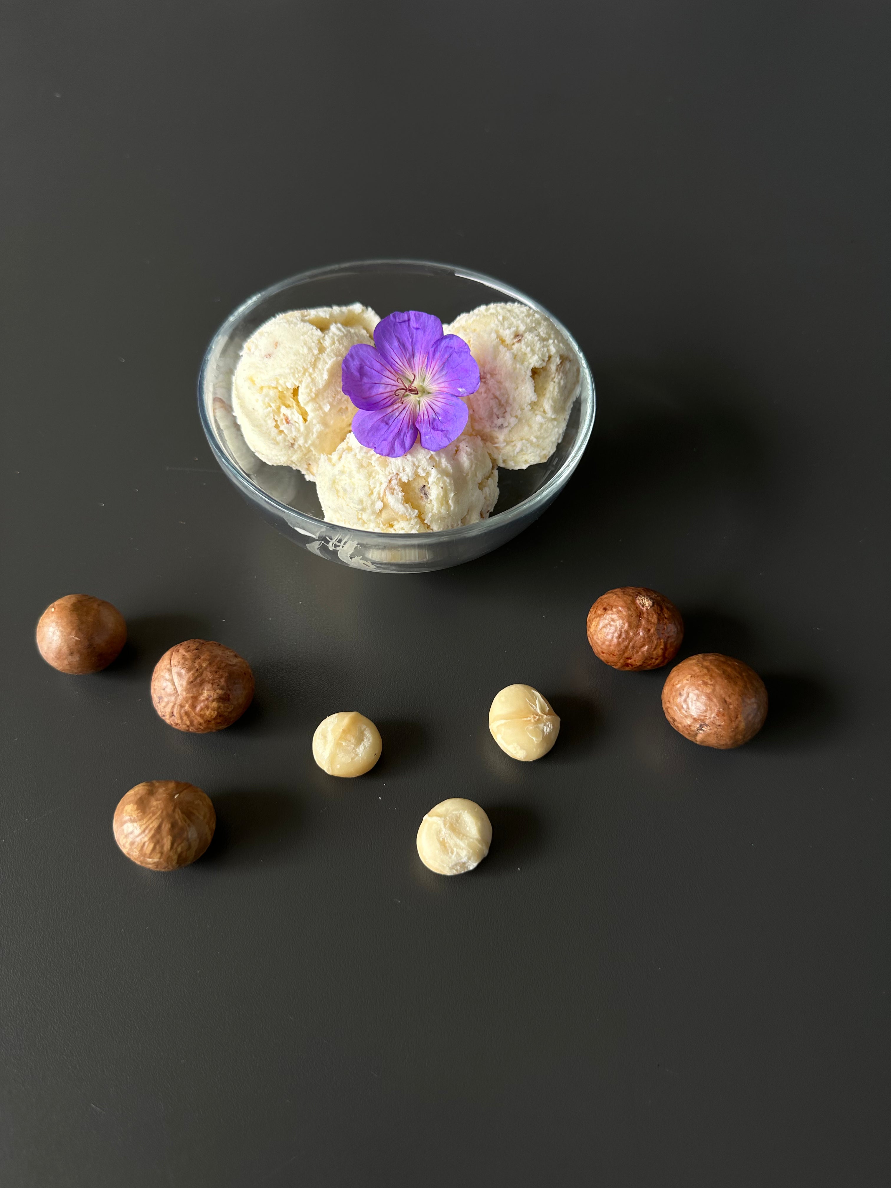 Macadamia-Eis